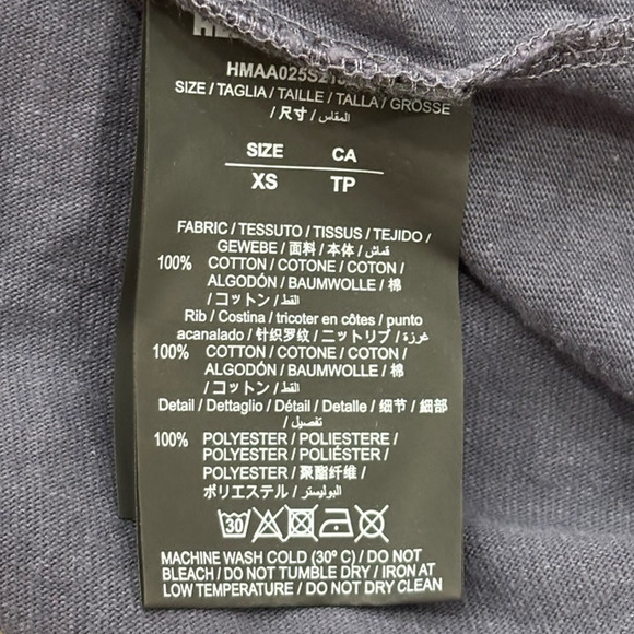 Heron Preston Periodic Tables T-Shirt 'Blue/Orange' Oversized XS - Picture 6 of 7